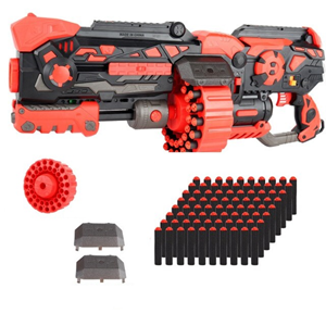 ست اسباب بازی تفنگ بزرگ با گلوله فومی High Bullet Gun Toy -اسباب بازی تفنگ